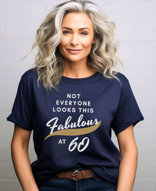 Fabulous at 60 Birthday T-shirt - Albro Designs  #