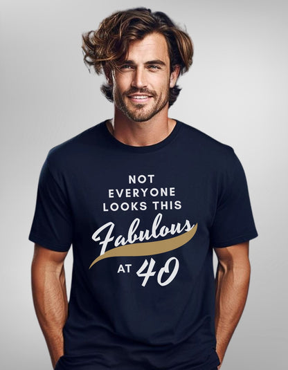 Fabulous at 40 Birthday T-shirt - Albro Designs  # 