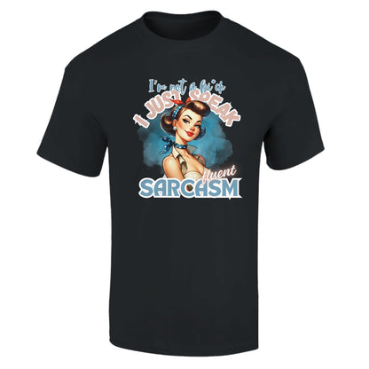 Retro Fluent Sarcasm - T-Shirt - Albro Designs  # 