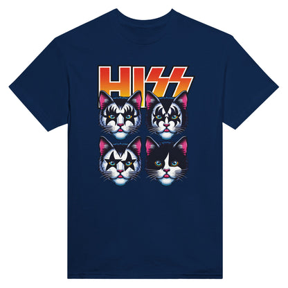 Hiss Glam Rock Cat - T-Shirt - Albro Designs  # 