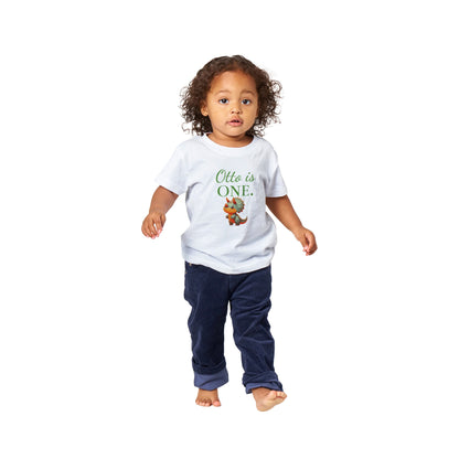 Personalised Baby Dinosaur T-Shirt – Customise with Name, Age & Dino Design - Albro Designs  # 