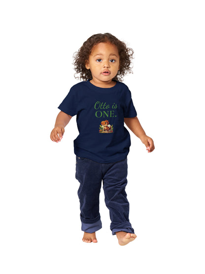 Personalised Baby Dinosaur T-Shirt – Customise with Name, Age & Dino Design - Albro Designs  # 