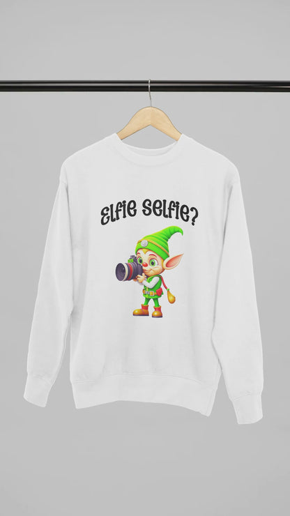 Elfie Selfie Christmas - Sweatshirt